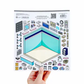 Tinytown Sticker Sheets: Craft Room, Post Office