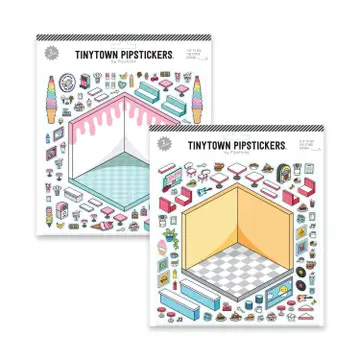 Tinytown Sticker Sheets: Candy & Cakes