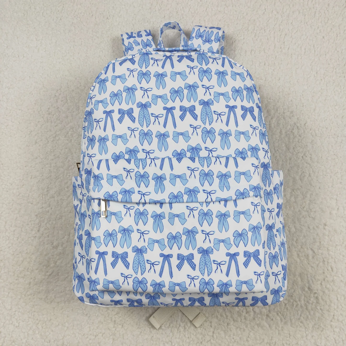 Backpack - Blue Bow