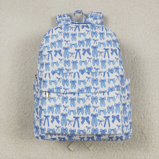 Backpack - Blue Bow