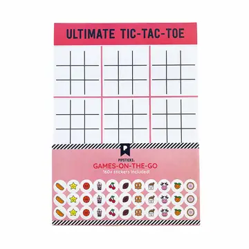 Sticker - Tic-Tac-Toe On-The-Go Pad