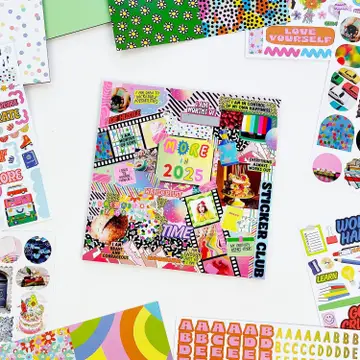Sticker -Live the Dream Vision Board Kit