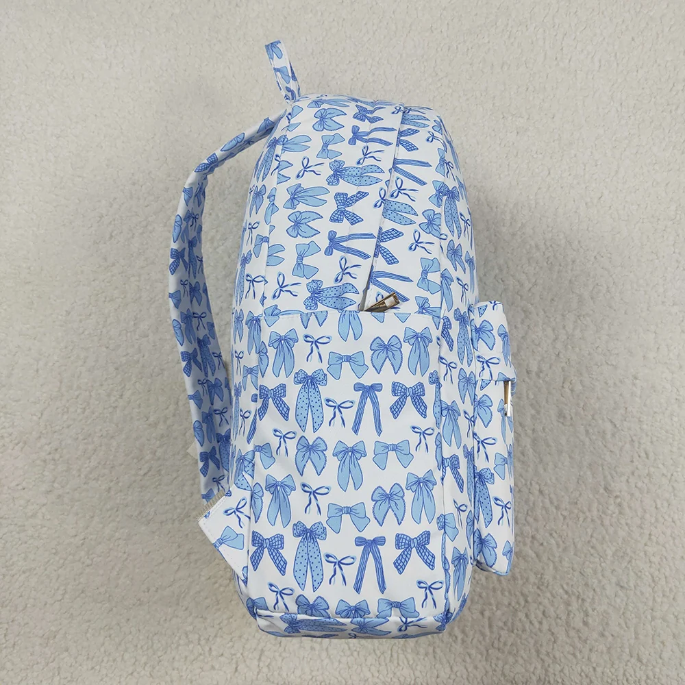Backpack - Blue Bow