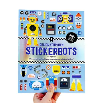 Sticker - Design Your Own Sticker Book: Stickerbots