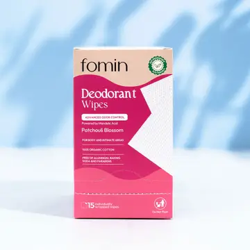 Deodorant Wipes — Ph-Balanced Odor Control | Travel Size - Patchouli Blossom