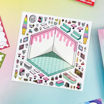 Tinytown Sticker Sheets: Candy & Cakes