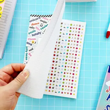 Sticker - Sticker Poetry Book: Trendy