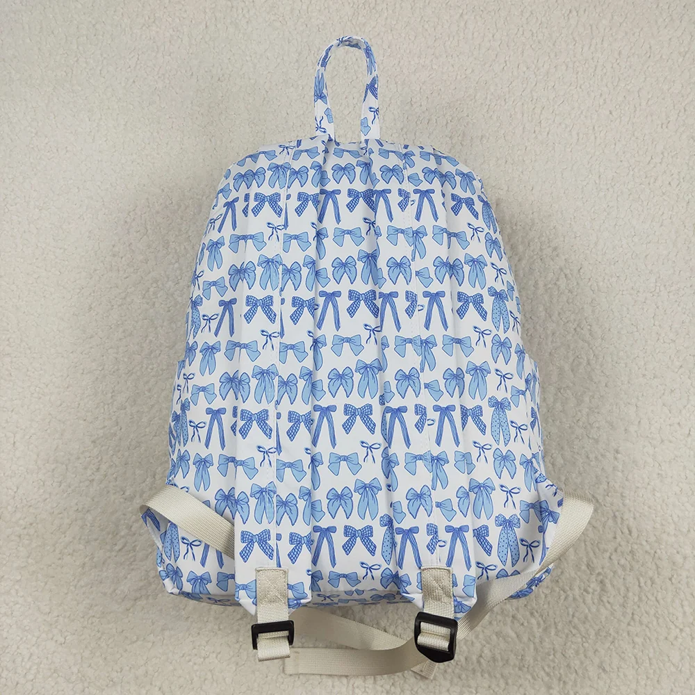 Backpack - Blue Bow